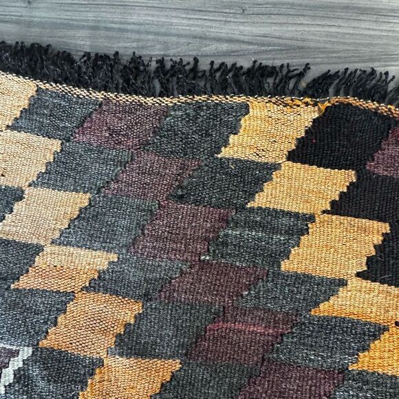 Multicolor Kilim Turkish Wool Area Rug 10 x 6 - Picture 10 of 13